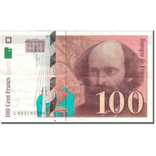 France, 100 Francs, Cézanne, 1998, EF(40-45), Fayette:74.2, KM:158a