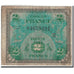 France, 2 Francs, Flag/France, 1944, F(12-15), Fayette:VF16.2, KM:114b