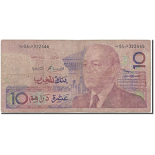 Billet, Maroc, 10 Dirhams, KM:63b, B