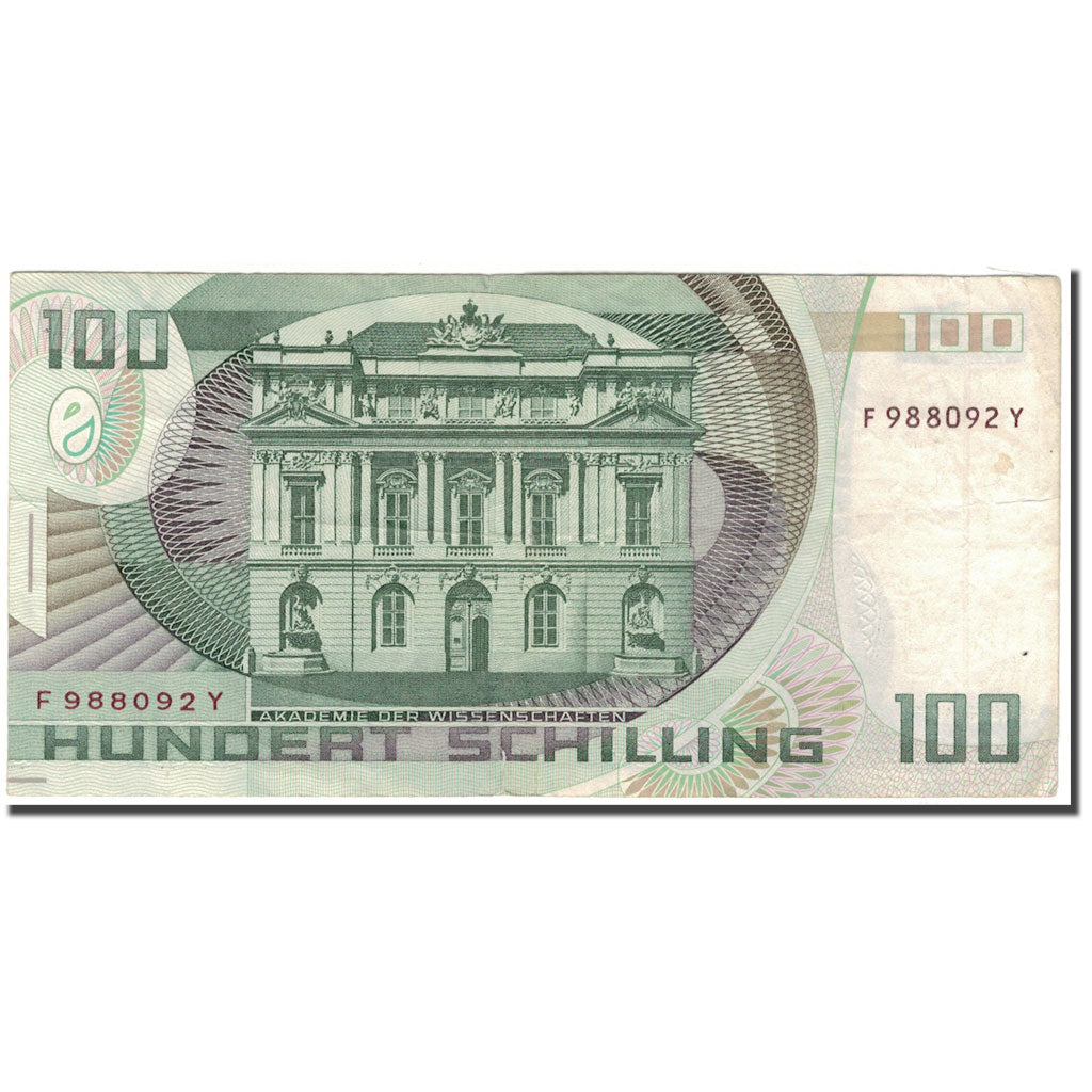 Banknot, Austria, 100 Schilling, 1984, KM:150, VF(30-35)