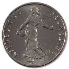 FRANCE, Semeuse, 1/2 Franc, 1985, Paris, KM #931.1, MS(65-70), Nickel, 19.5,...