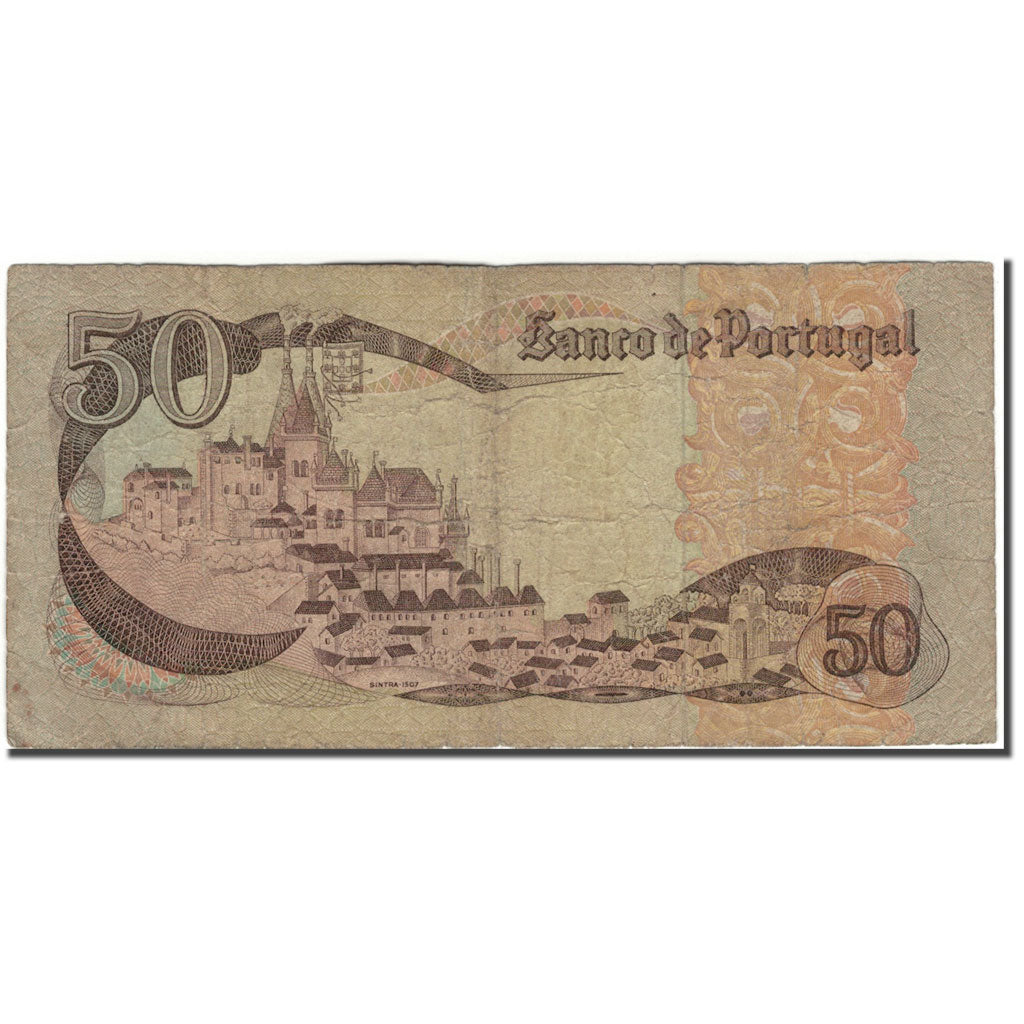 Billet, Portugal, 50 Escudos, 1980-02-01, KM:174b, B