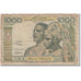 Banknote, West African States, 1000 Francs, KM:103Aj, VG(8-10)