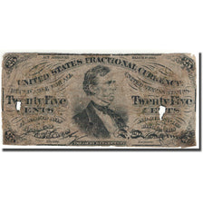 Billete, 25 Cents, 1863, Estados Unidos, KM:3265, RC