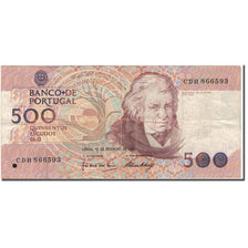 Banknote, Portugal, 500 Escudos, 1992-02-13, KM:180d, VF(20-25)