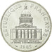 Moneta, Francja, Panthéon, 100 Francs, 1985, Paris, MS(65-70), Srebro