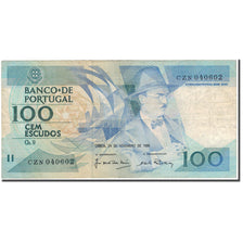 Banknote, Portugal, 100 Escudos, 1988-11-24, KM:179f, VF(30-35)