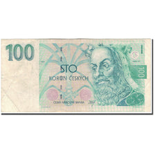 Banknote, Czech Republic, 100 Korun, 1993, KM:5a, VF(30-35)