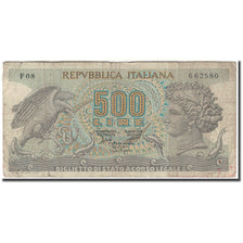 Banknote, Italy, 500 Lire, KM:93a, F(12-15)