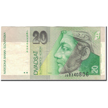 Billet, Slovaquie, 20 Korun, 2001-08-31, KM:20e, TTB