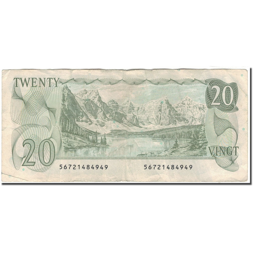 Biljet, Canada, 20 Dollars, 1979, KM:93c, TB+