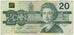 Nota, Canadá, 20 Dollars, 1991, KM:97c, VF(30-35)