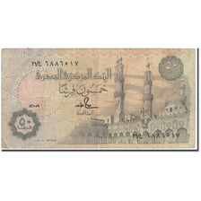 Banknot, Egipt, 50 Piastres, KM:58b, F(12-15)