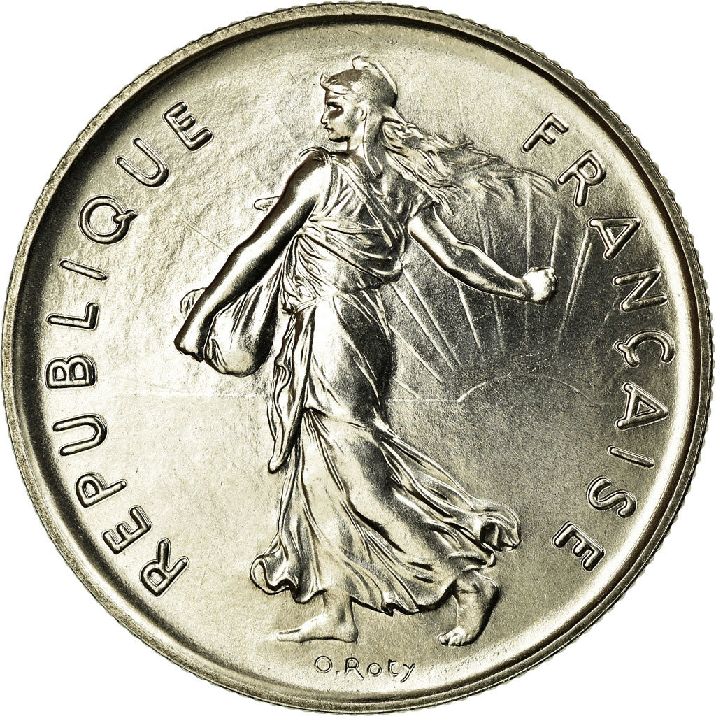 Coin, France, Semeuse, 5 Francs, 1986, Paris, MS(65-70), Nickel Clad