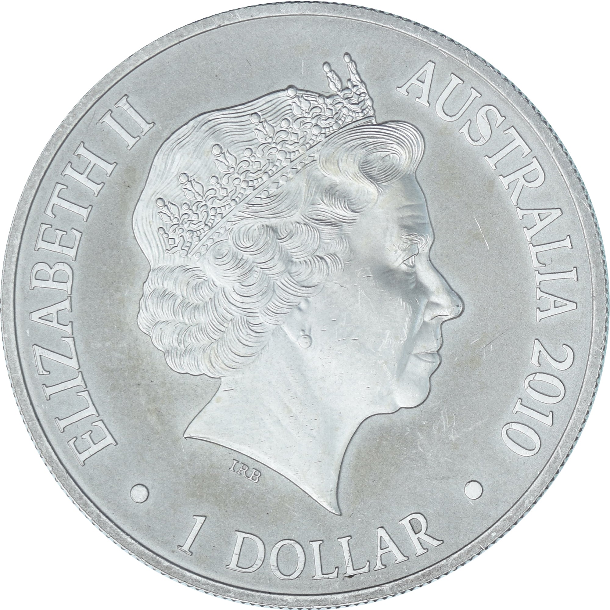 Austrália, Elizabeth II, 1 Dollar, 1 Oz, Australian Kangaroo, 2010, Proof