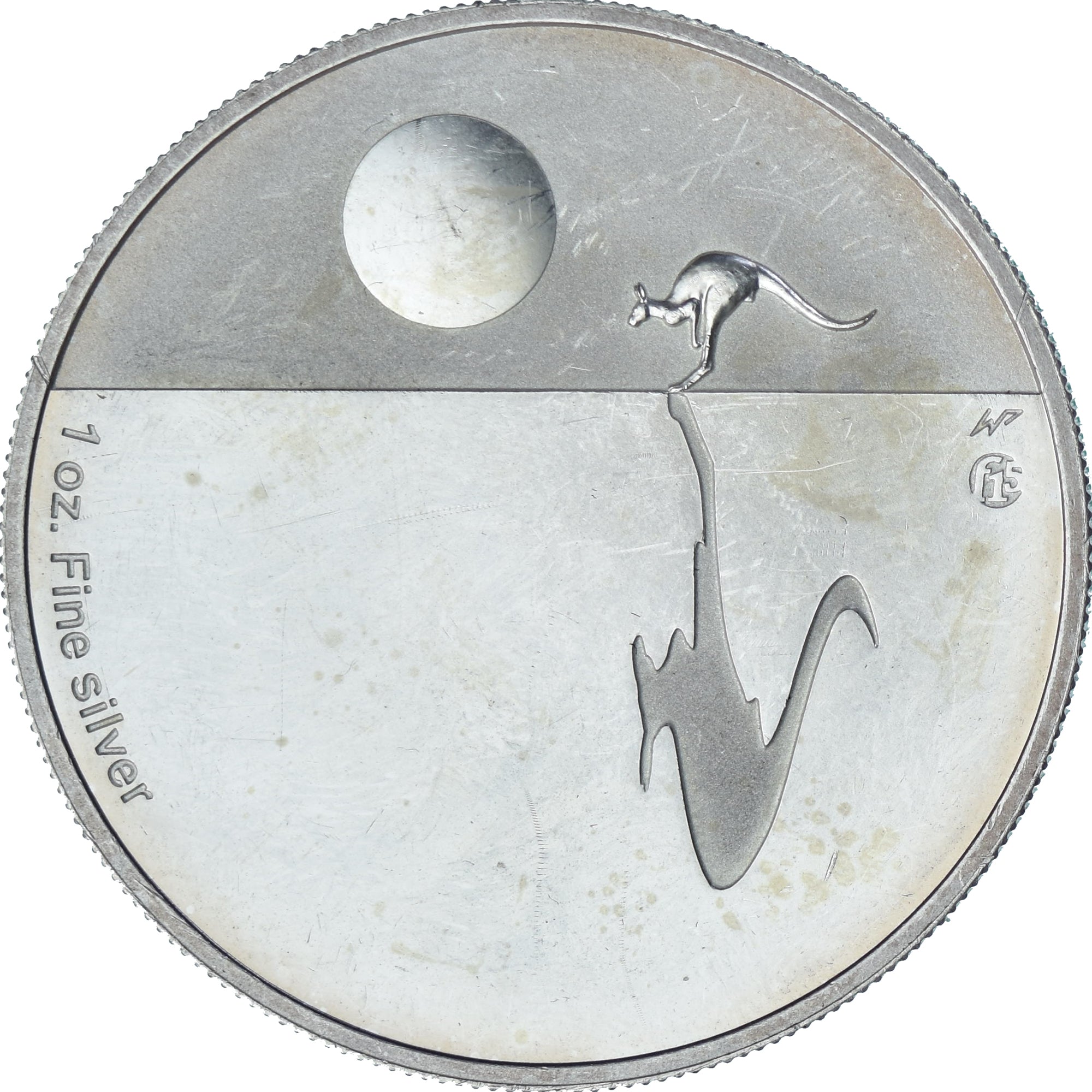 Austrália, Elizabeth II, 1 Dollar, 1 Oz, Australian Kangaroo, 2010, Proof