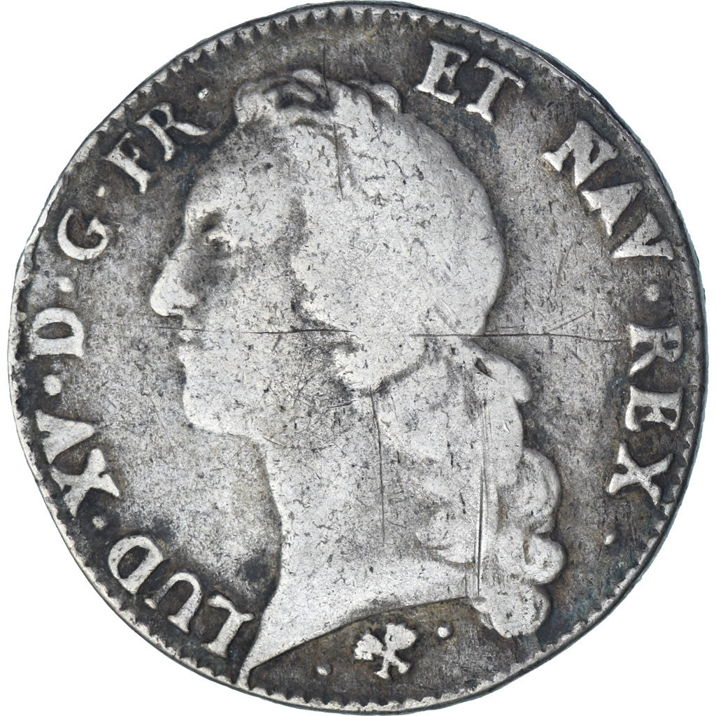 Frankreich, Louis XV, Écu au bandeau, 1763, Bayonne, Silber, S, Gadoury:322
