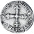France, Henri III, 1/4 Ecu croix de face, 158[?], Nantes, Argent, TB+