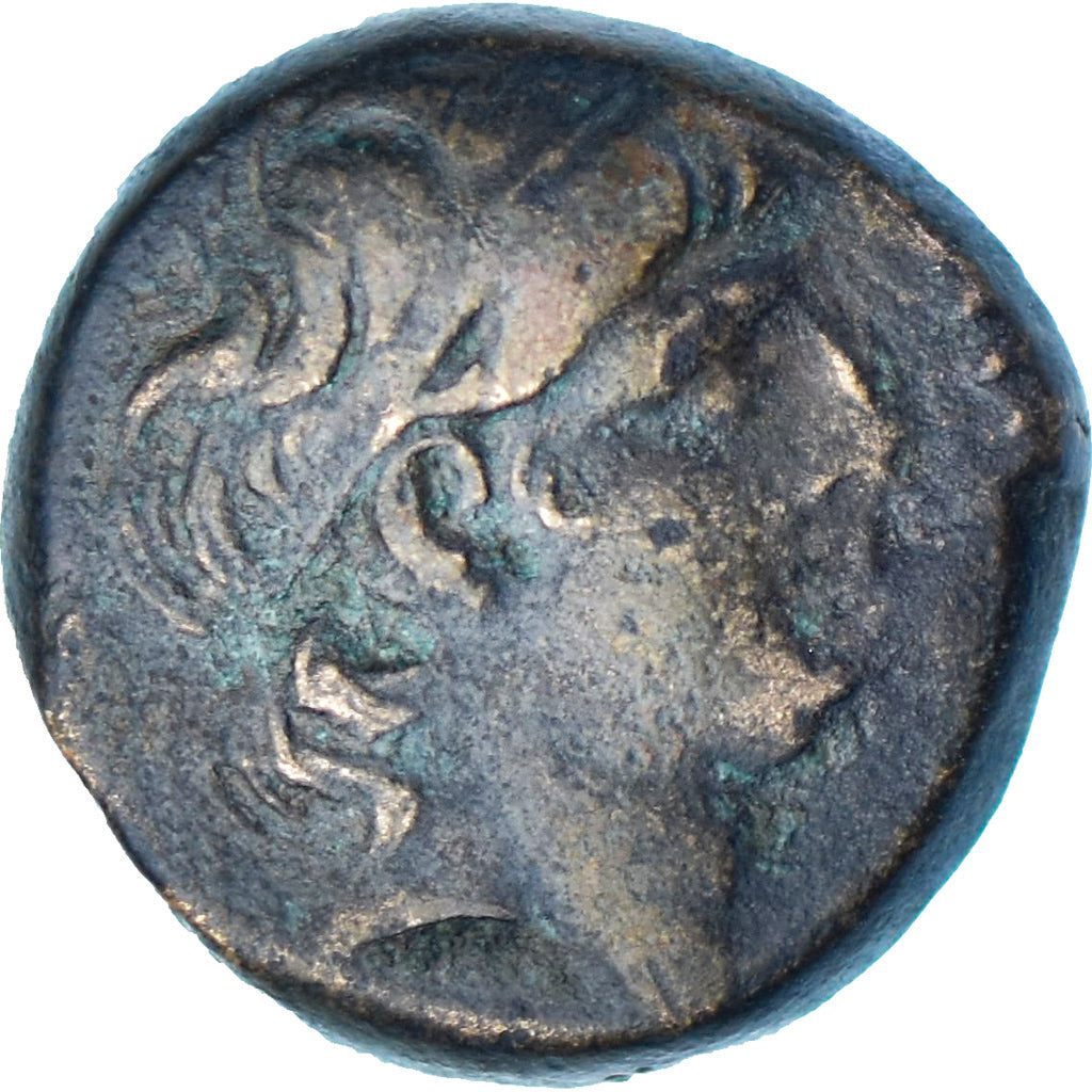 Seleukid Kingdom, Antiochos VII Evergete, Æ, 135-134 BC, Tyre, Bronze, SS+