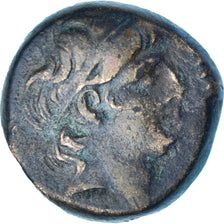 Seleukid Kingdom, Antiochos VII Evergete, Æ, 135-134 BC, Tyre, Bronze, SS+