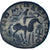 Kushan Empire, Vima Takto, Drachme, 55-105, Bronze, TB+
