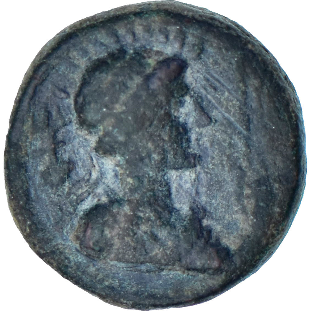 Kushan Empire, Vima Takto, Tetradrachm, 55-105, Bronzo, MB+