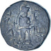 Kushan Empire, Kanishka I, Drachme, 127-152, Bronze, TTB