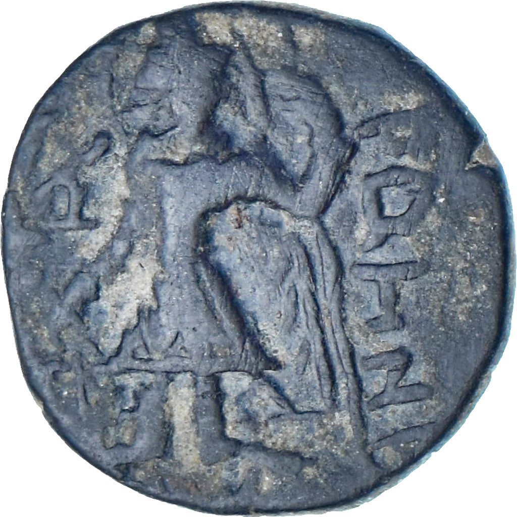 Kushan Empire, Kanishka I, Drachm, 127-152, Bronzo, BB