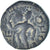 Kushan Empire, Kanishka I, Drachm, 127-152, Bronzo, BB