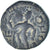 Kushan Empire, Kanishka I, Drachm, 127-152, Bronze, EF(40-45)