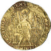 Francia, Philippe VI, Ecu d'or à la chaise, 1349-1350, Oro, MBC+, Duplessy:249E