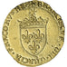 França, François Ier, Écu d'or au soleil, après 1519, Rouen, Dourado