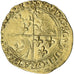 France, François Ier, Ecu d'or au soleil du Dauphiné, 1519-1522, Romans, Gold