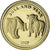 Palau, 1 Dollar, Bull - Bear, 2007, Gold, MS(65-70)