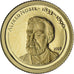 Mongólia, 500 Tögrög, Alfred Nobel, 2007, Dourado, MS(65-70)