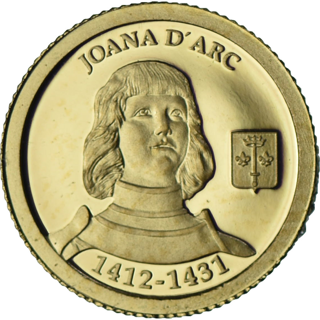 Andorra, 1 Diner, Jeanne d'Arc, 2012, Gold, MS(65-70)