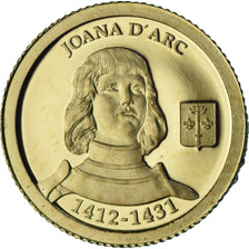 Andorra, 1 Diner, Jeanne d'Arc, 2012, Gold, MS(65-70)