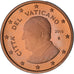 Vatican, Pape François, 2 Euro Cent, 2015, Rome, Série BE, MS(65-70), Copper