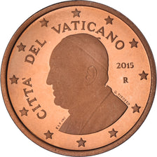 Vatican, Pape François, 5 Euro Cent, 2015, Rome, Série BE, MS(65-70), Copper