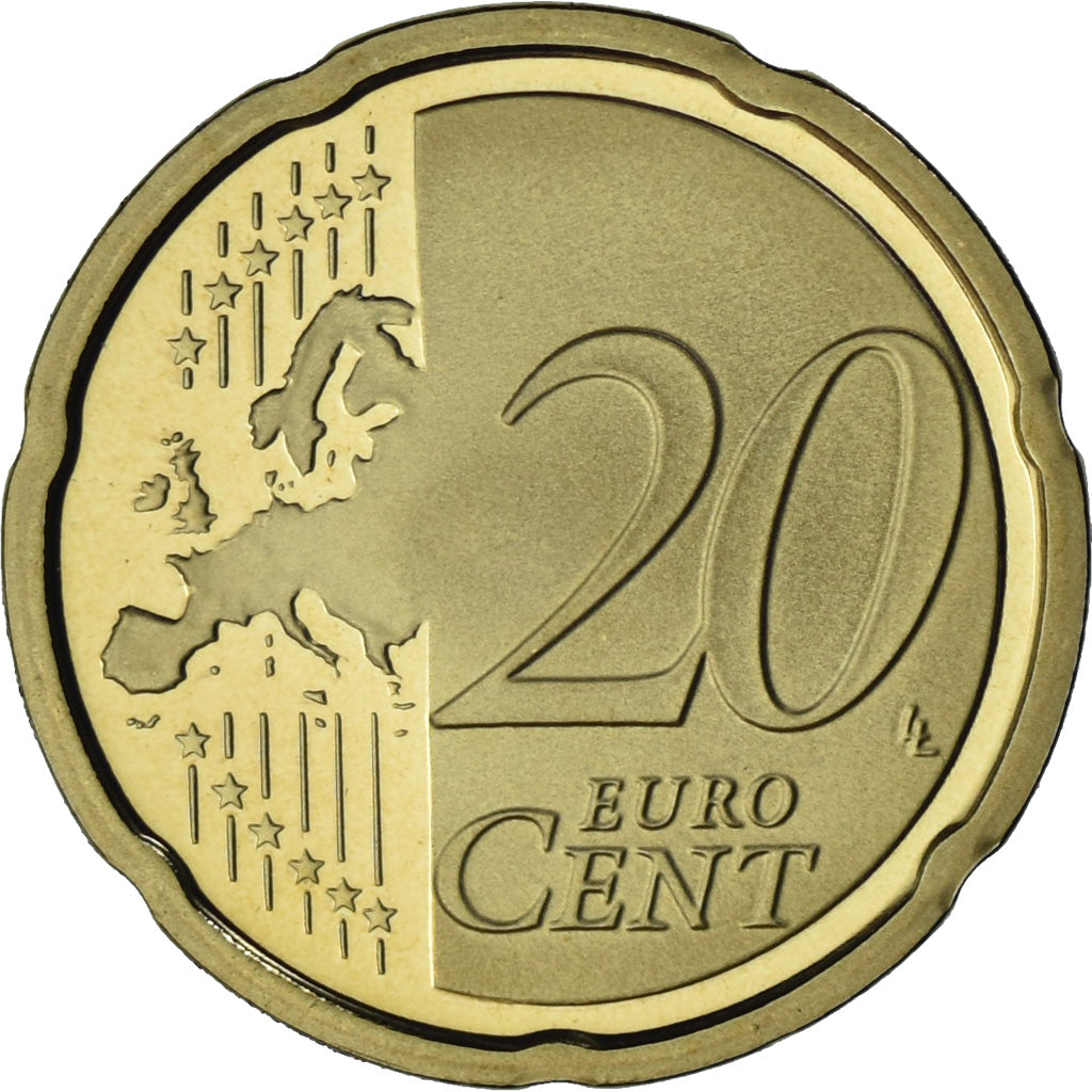 Vaticano, Pape François, 20 Euro Cent, 2015, Rome, Série BE, FDC, Nordic gold