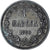 Finland, Alexander III, Markka, 1890, Helsinki, Zilver, PR, KM:3.2