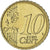 Latvia, 10 Euro Cent, 2014, BU, MS(64), Nordic gold, KM:153