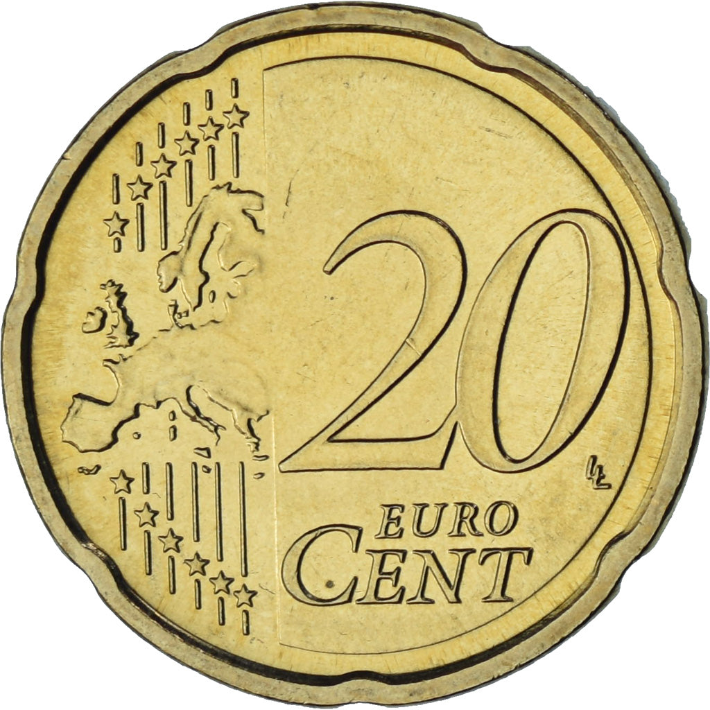 Lettonia, 20 Euro Cent, 2014, BU, SPL+, Nordic gold, KM:154