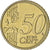 Łotwa, 50 Euro Cent, 2014, BU, MS(64), Nordic gold, KM:155