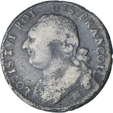 Frankreich, Louis XVI, 12 Deniers, 1793·5, Marseille, Kupfer, S, Gadoury:15