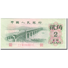 Geldschein, China, 2 Jiao, KM:878b, VZ
