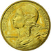 Moneta, Francja, Marianne, 5 Centimes, 1987, Paris, MS(65-70), Aluminium-Brąz