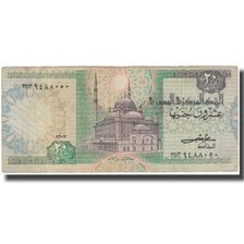 Billete, 20 Pounds, Egipto, KM:52a, BC