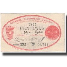 Billete, 50 Centimes, 1915, Algeria, 1915-01-13, MBC+
