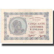 Saar, 50 Centimes, 1920, SUP, Fayette:VF50.2, KM:1